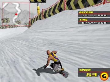 Downhill Racer (Korea) screen shot game playing